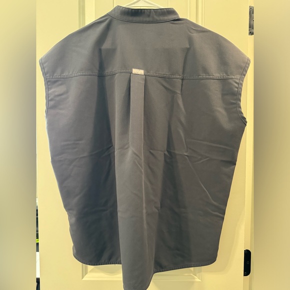 Figs Charcoal Rafaela Top - Picture 3 of 3